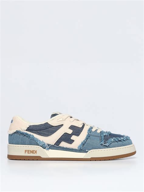 womans fendi sport shoes|Fendi denim shoes.